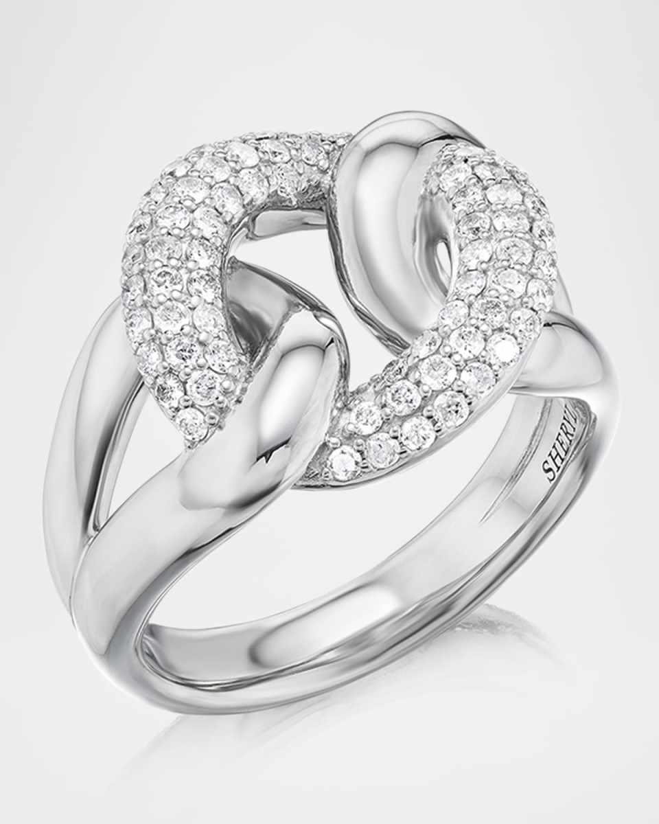Diamond Love Knot Ring